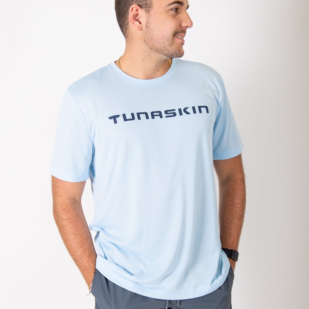 Tunaskin Light Blue Short Sleeve Tee